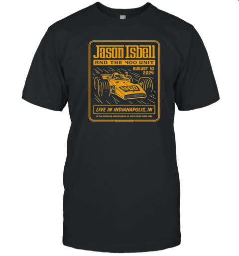 Jason Isbell And The 400 Unit Tour 2024 Indianapolis IN T-Shirt