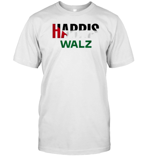 Kamala Harris Tim Walz Palestine Flag 2024 T-Shirt