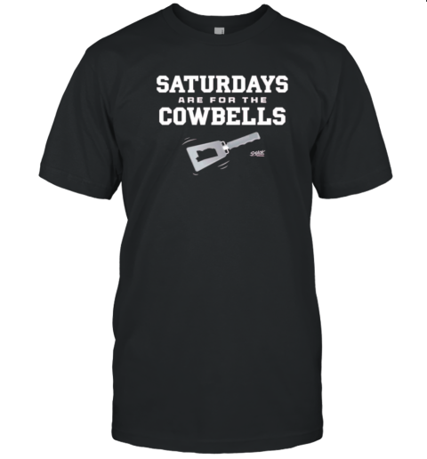 Mississippi State Bulldogs Saturdays Are For The Cowbells T- Classic Men's T-shirt