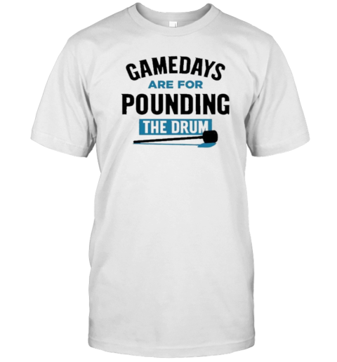 North Carolina Tar Heels Gamedays Are For Pounding The Drum T- Classic Men's T-shirt