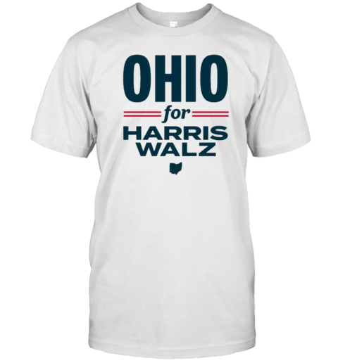 Ohio Democrats Ohio For Harris Walz T-Shirt