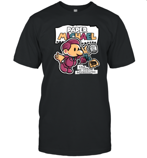 Paper Michael The Ofice Adventures T- Classic Men's T-shirt