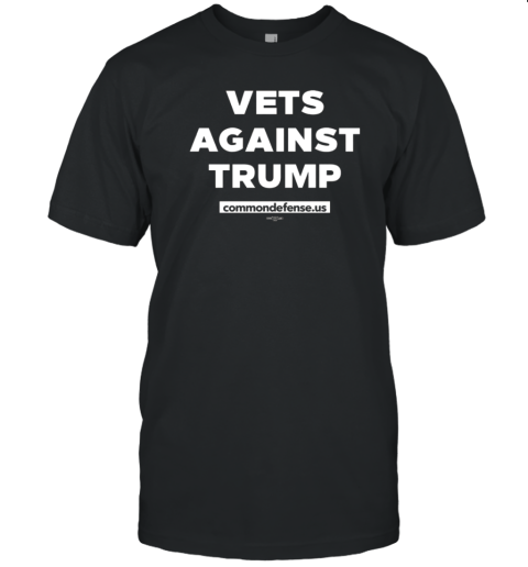 Vets Against Trump Commondefense.Us T- Classic Men's T-shirt