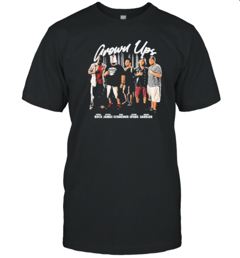 Grown Ups Chris Rock Kevin James Rob Schneider David Spade Adam Sandler T-Shirt