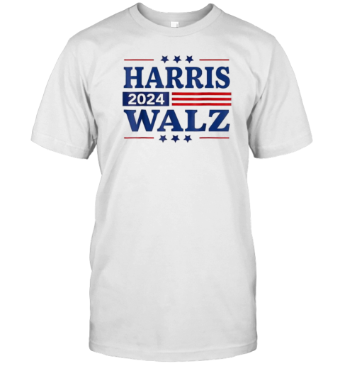 Harris Walz 2024 Election Kamala Harris Tim Walz 24 T- Classic Men's T-shirt