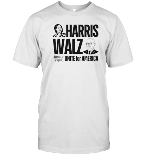 Harris Walz Unite For America 2024 T-Shirt