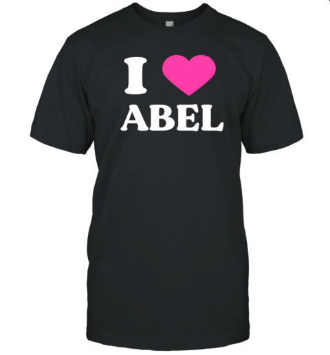 I Love Abel T- Classic Men's T-shirt