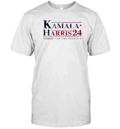 Kamala Harris For The People Graphic Vote Woman President 2024 T-Shirt