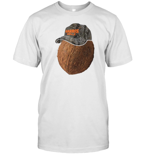 Kamala Harris Tim Walz Coconut Camo Hat Harris Walz T- Classic Men's T-shirt