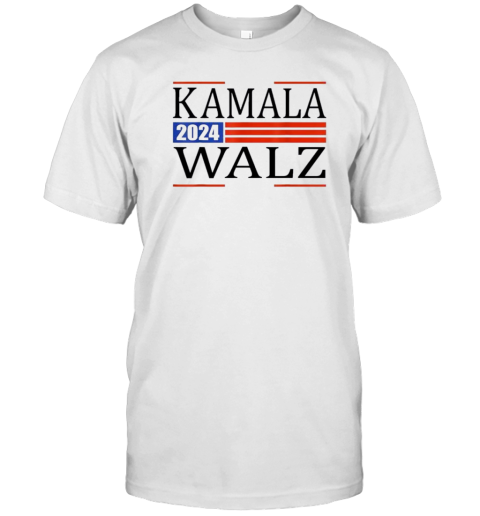 Kamala Harris Walz 2024 Election Kamala Harris And Tim Walz Vote Woman Presidential T- Classic Men's T-shirt