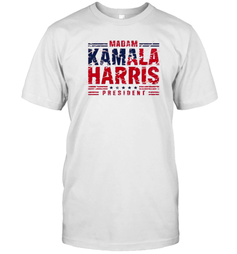 Madam Kamala Harris President Vote Woman 2024 T-Shirt