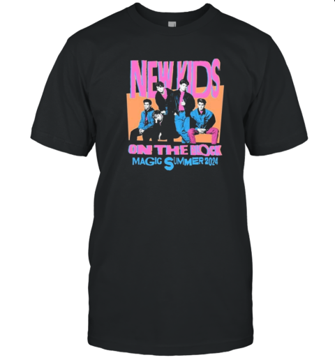 New Kids On The Block Magic Summer 2024 Tour Violet T- Classic Men's T-shirt