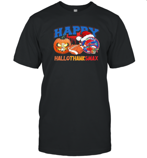 Official Happy Hallothanksmas Buffalo Bills T-Shirt