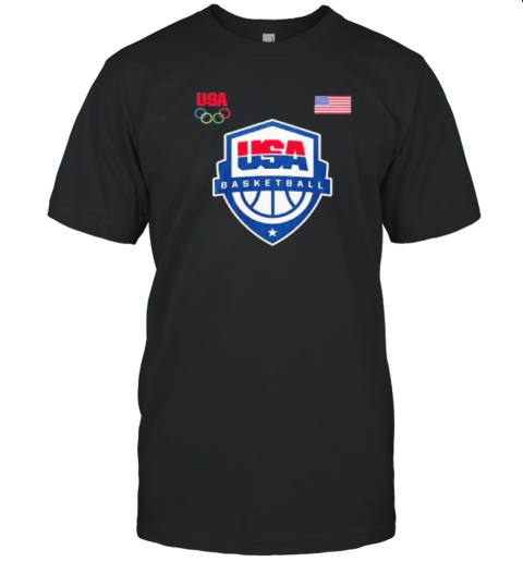 Official Usa Basketball Logo T-Shirt