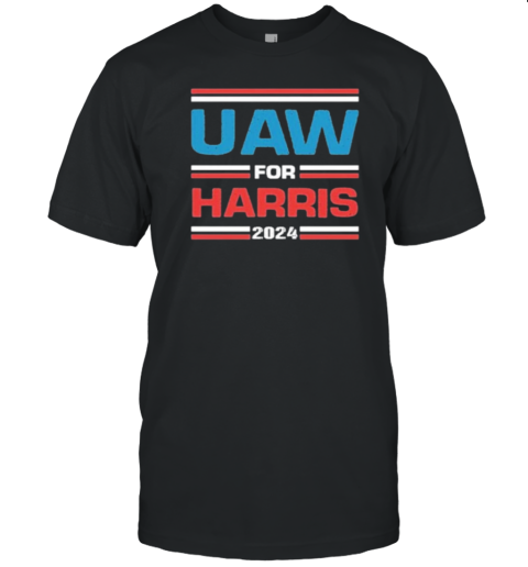 UAW For Harris 2024 Retro T- Classic Men's T-shirt