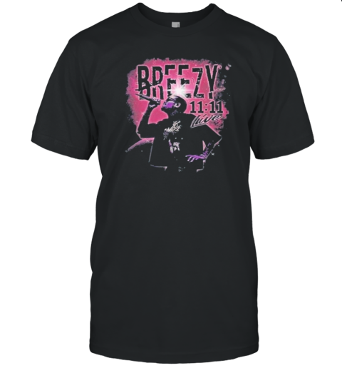 Chris Brown Breezy 11 11 Live T-Shirt