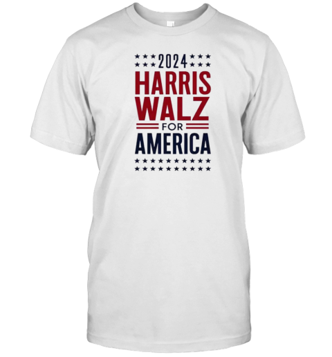 Harris Walz 2024 Election For America Presidential Election T-Shirt