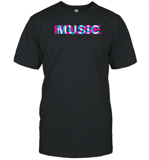 House Music Glitch Optical Illusion Edm Rave Dj T-Shirt