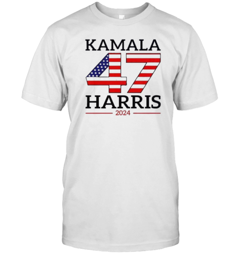 Kamala Harris 47 2024 Vote Harris For Presidential Election T-Shirt