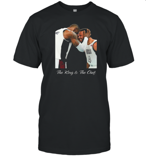 Lebron James Stephen Curry The King And The Chef T-Shirt