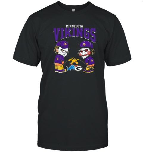 Minnesota Vikings NFL Halloween Peeing T-Shirt