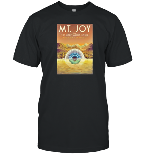 MT. Joy Aug 25 2024 Los Angeles CA T-Shirt