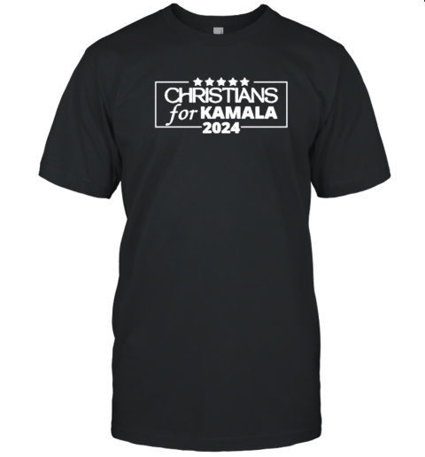 Official Christians For Kamala 2024 For President T-Shirt