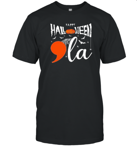 Official Comma La Pumpkin Kamala Harris Halloween 2024 T-Shirt