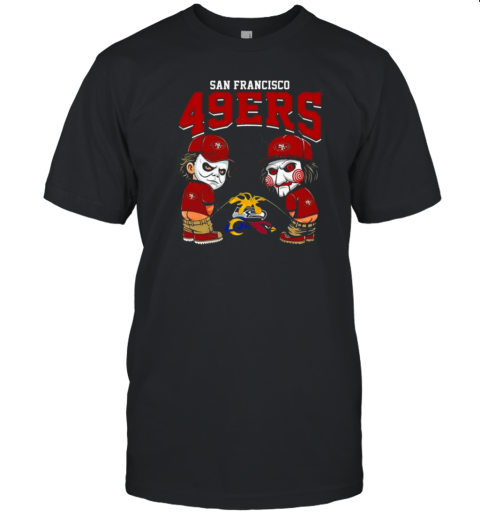 San Francisco 49Ers NFL Halloween Peeing T-Shirt