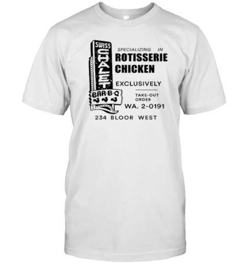 Swiss Chalet Vintage Rotisserie Chicken 2024 T-Shirt