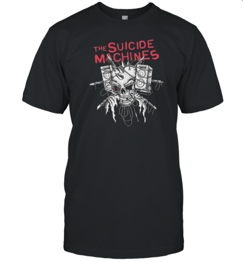 The Suicide Machines Skull Radio T-Shirt