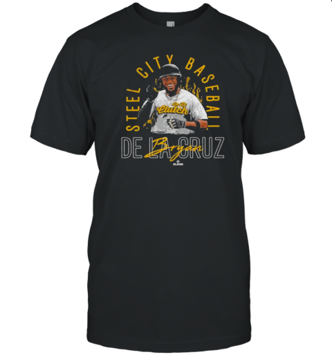 Bryan De La Cruz Pittsburgh Pirates Steel City T-Shirt