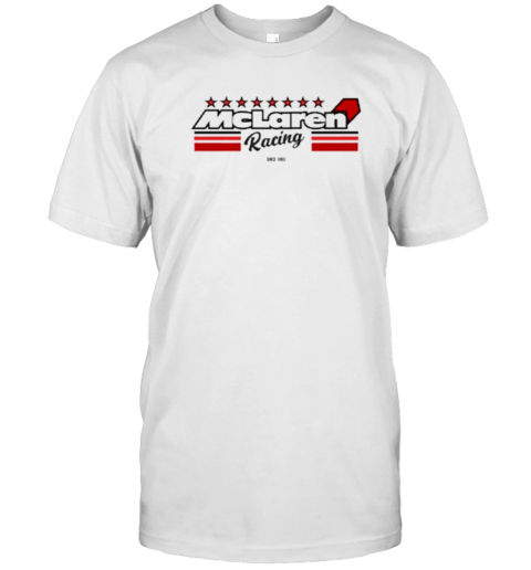 Camiseta Mclaren Racing F1 Team Retro T-Shirt