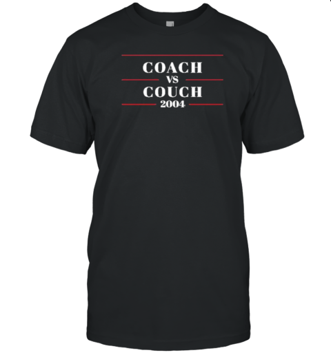 Coach Vs Couch 2024 Election Vice President T-Shirt