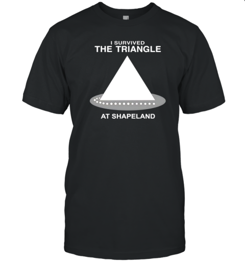 I Survived The Triangle At Shapeland T-Shirt