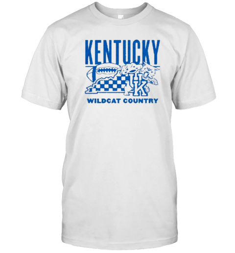 Kentucky Wildcats Football Country T-Shirt