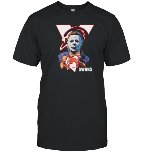 Michael Myers Swans Logo T-Shirt