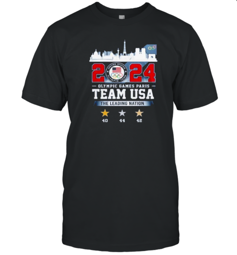 Olympic Games Paris Team Usa The Leading Nation Cyti T-Shirt