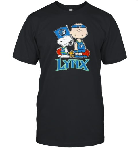 Peanuts Characters Minnesota Lynx T-Shirt