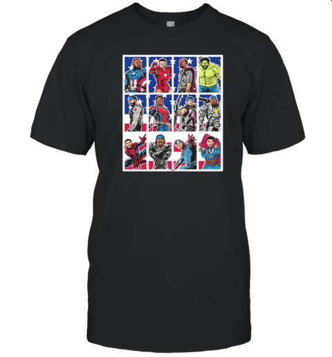 Pick Your Avenger Paris 2024 X Basketball T-Shirt