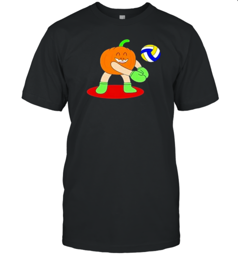 Pumpkin Player Volleyball T-Shirt