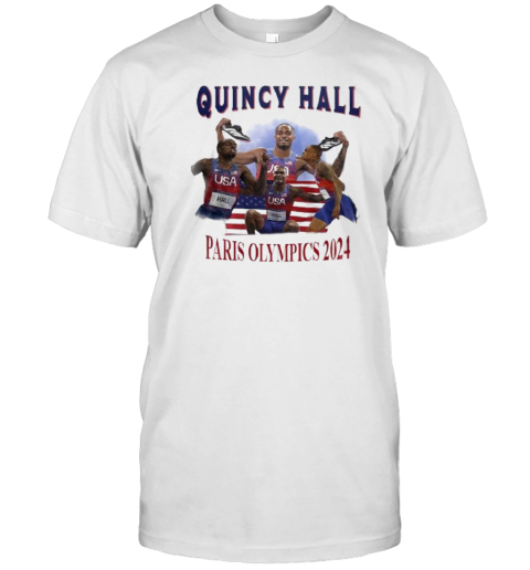 Quincy Hall Paris Olympics 2024 Olympics Paris 2024 T-Shirt