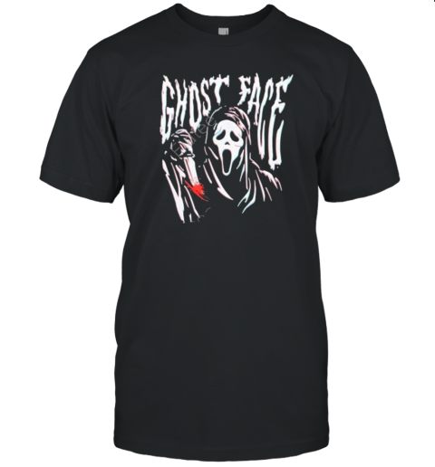 Scream Ghost Face Wavy T-Shirt