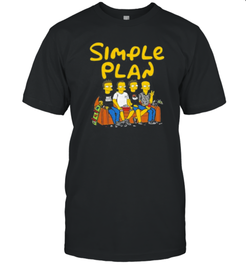 Simple Plan Tour North American 2024 T-Shirt