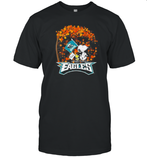 Snoopy Eagles Philadelphia Fall T-Shirt