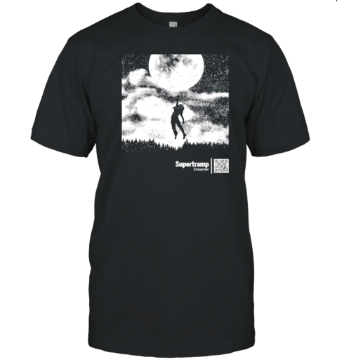 Supertramp Dreamer Vector Art Barcode T-Shirt