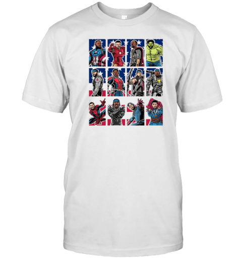 The Avengers USA Mens Basketball Olympic Gold Medals Paris 2024 T-Shirt