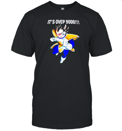 Vegeta It'S Over 9000 T-Shirt