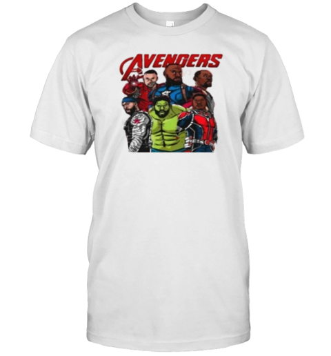 Avengers Usa Basketball T-Shirt