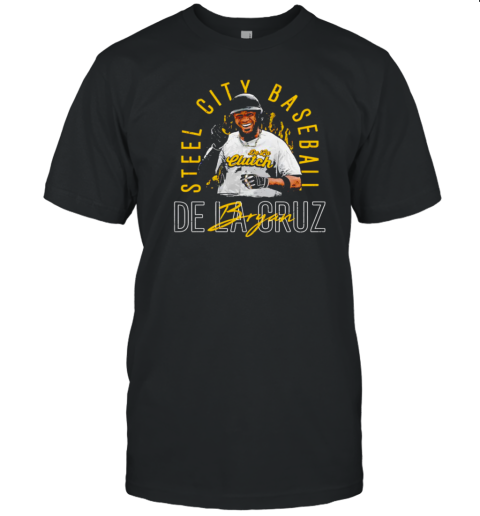 Bryan De La Cruz Pittsburgh Steel City T-Shirt